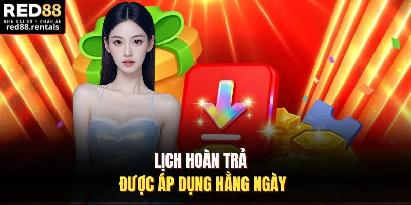 Lịch hoàn trả được áp dụng hằng ngày