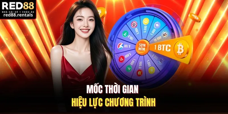 Mốc thời gian hiệu lực chương trình